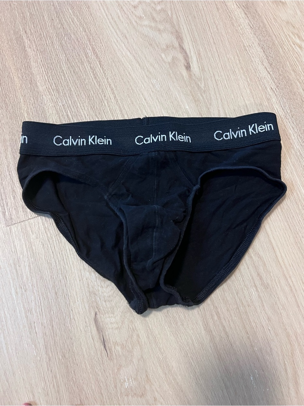 Calvin Klein Black Men’s Logo Waist Briefs